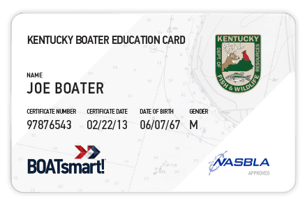 Kentucky boater card
